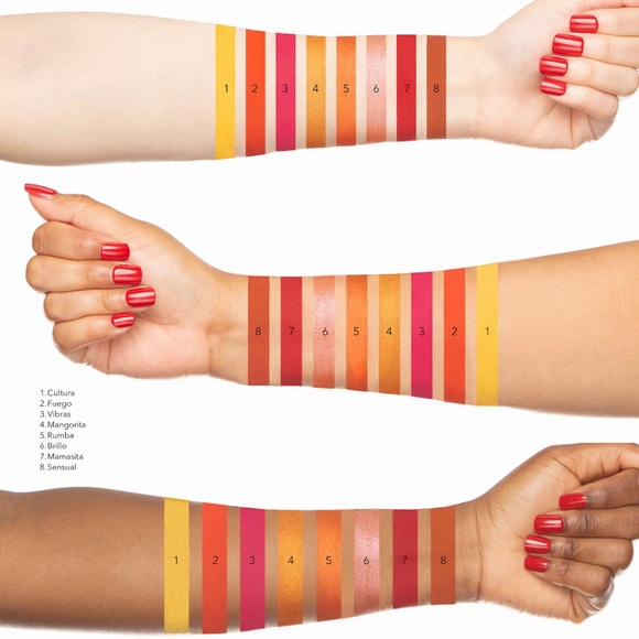 Artist Couture Caliente Hot + Spicy Eye Palette - Picture 2 of 7